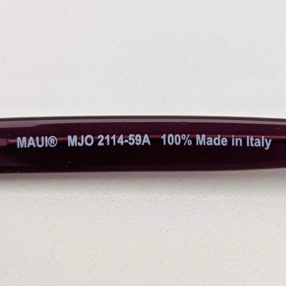 🕶️Maui Jim MJO2114-59A Eyeglasses 53/16 135 /KAA245🕶️ - Picture 4 of 6